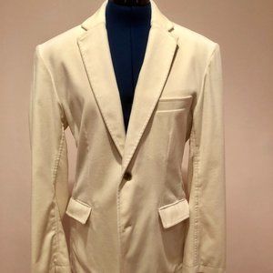 TETE HOMME JAPANESE BRAND CREAM SARTORIAL BLAZER DINNER JACKET 40 US 50 EU